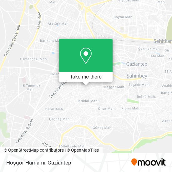 Hoşgör Hamamı map