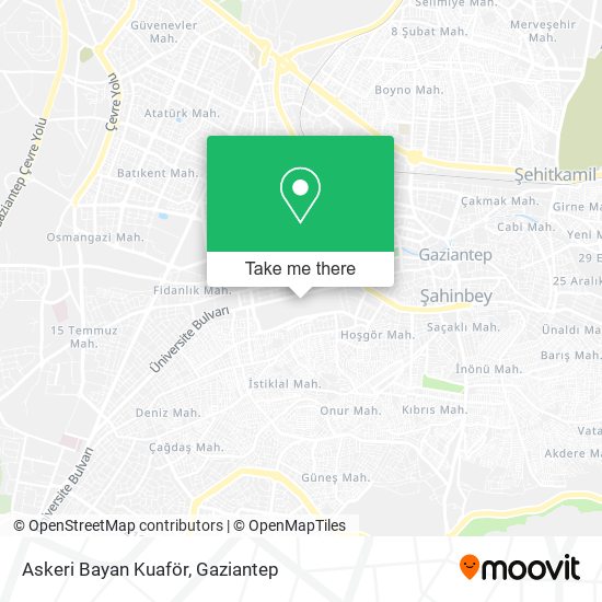 Askeri Bayan Kuaför map