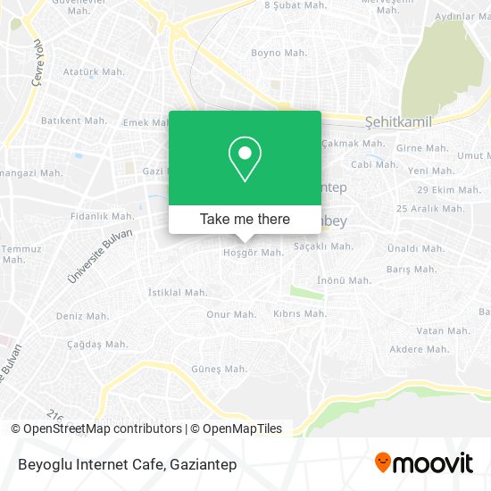 Beyoglu Internet Cafe map