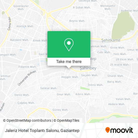 Jaleriz Hotel Toplantı Salonu map