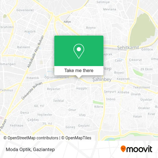Moda Optik map