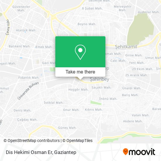 Dis Hekimi Osman Er map