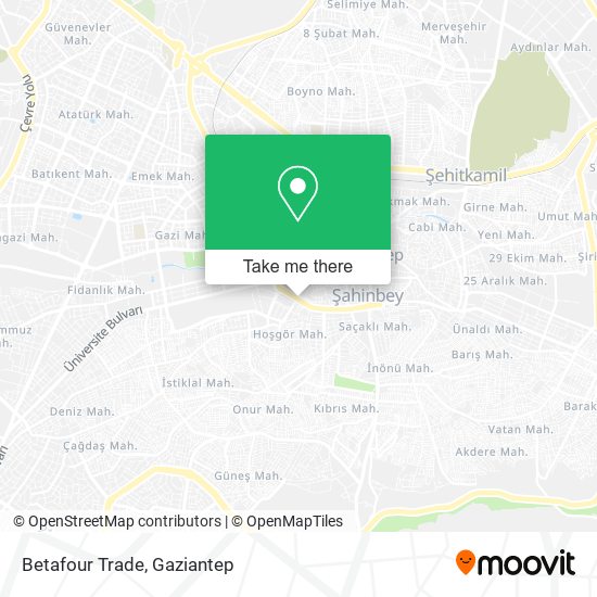 Betafour Trade map