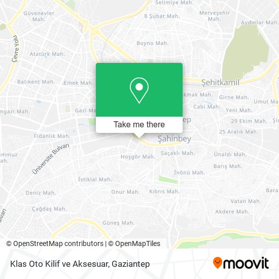 Klas Oto Kilif ve Aksesuar map