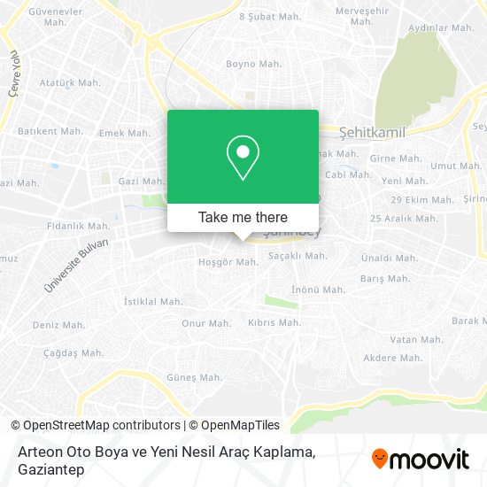 Arteon Oto Boya ve Yeni Nesil Araç Kaplama map