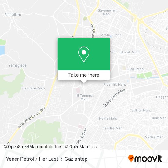 Yener Petrol / Her Lastik map