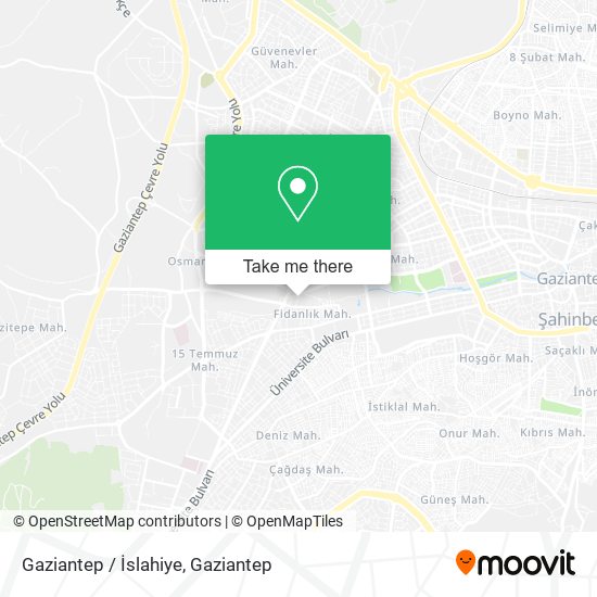 Gaziantep / İslahiye map