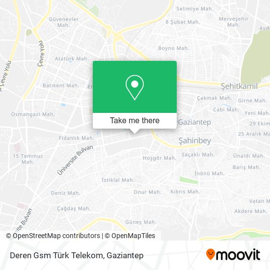 Deren Gsm Türk Telekom map
