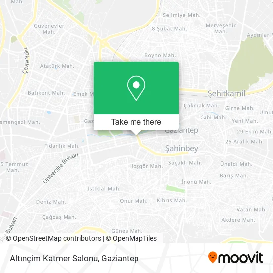 Altınçim Katmer Salonu map