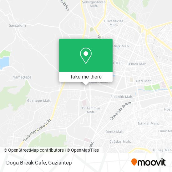 Doğa Break Cafe map