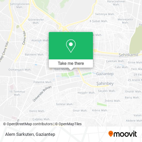 Alem Sarkuterı map