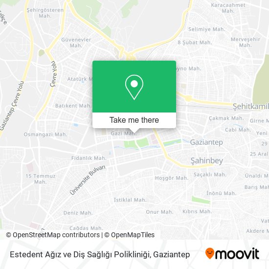 Estedent Ağız ve Diş Sağlığı Polikliniği map