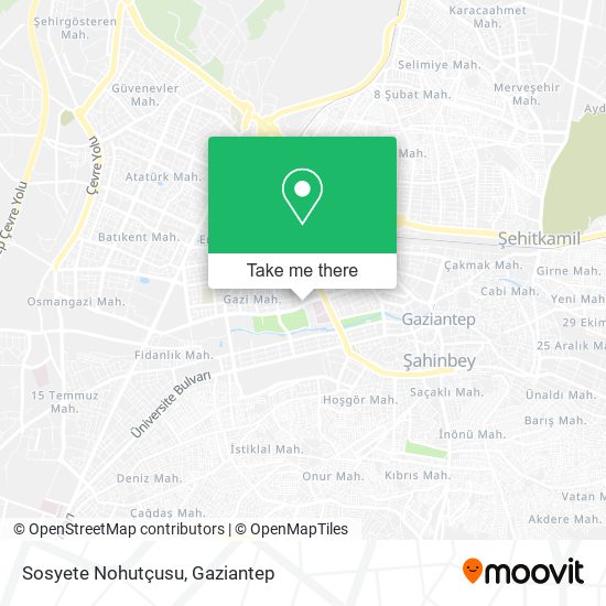 Sosyete Nohutçusu map