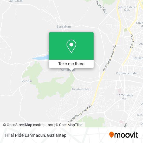 Hilâl Pide Lahmacun map