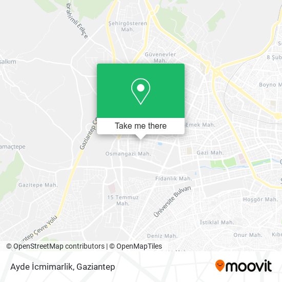 Ayde İcmimarlik map