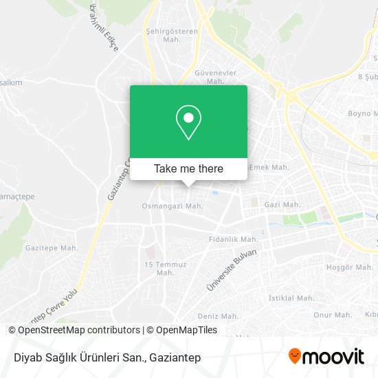 Diyab Sağlık Ürünleri San. map