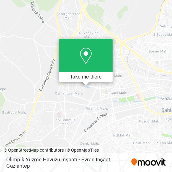 Olimpik Yüzme Havuzu İnşaatı - Evran İnşaat map