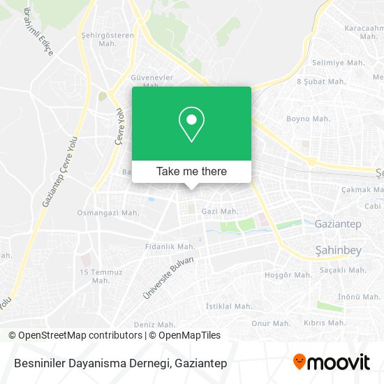 Besniniler Dayanisma Dernegi map