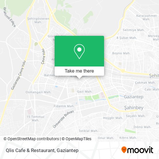 Qlis Cafe & Restaurant map
