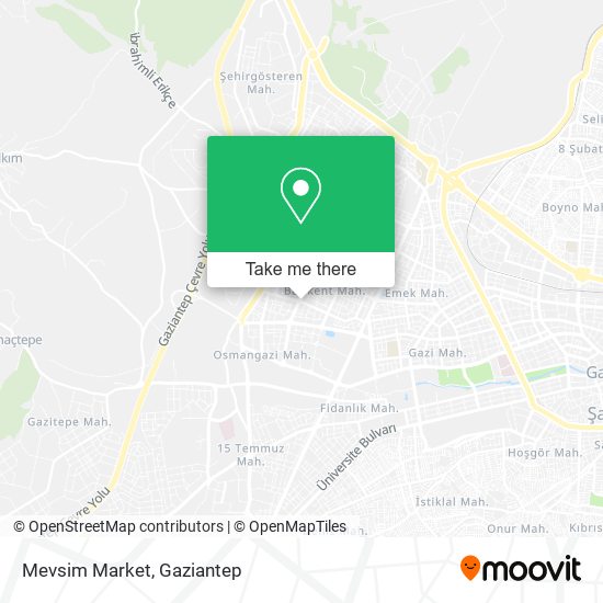 Mevsim Market map