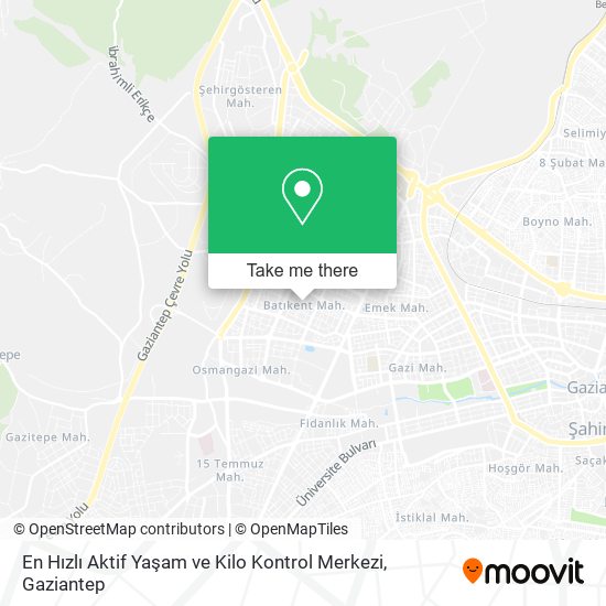 En Hızlı Aktif Yaşam ve Kilo Kontrol Merkezi map