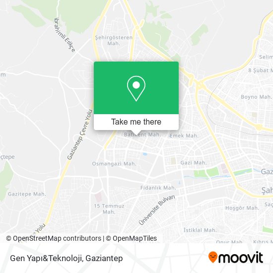Gen Yapı&Teknoloji map