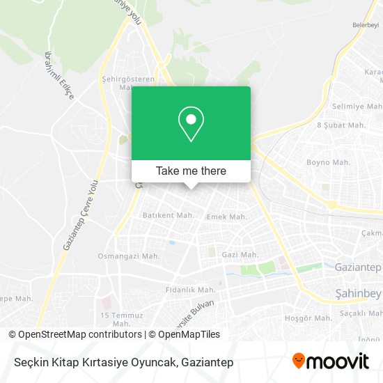 Seçkin Kitap Kırtasiye Oyuncak map