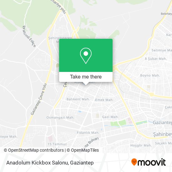 Anadolum Kickbox Salonu map