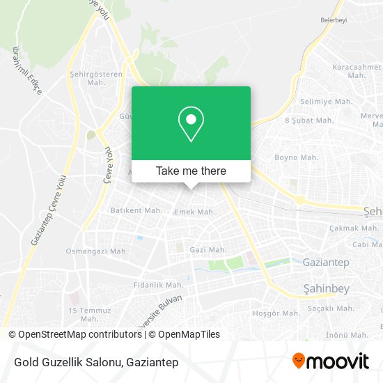 Gold Guzellik Salonu map