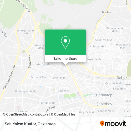 Sait Yalçın Kuaför map