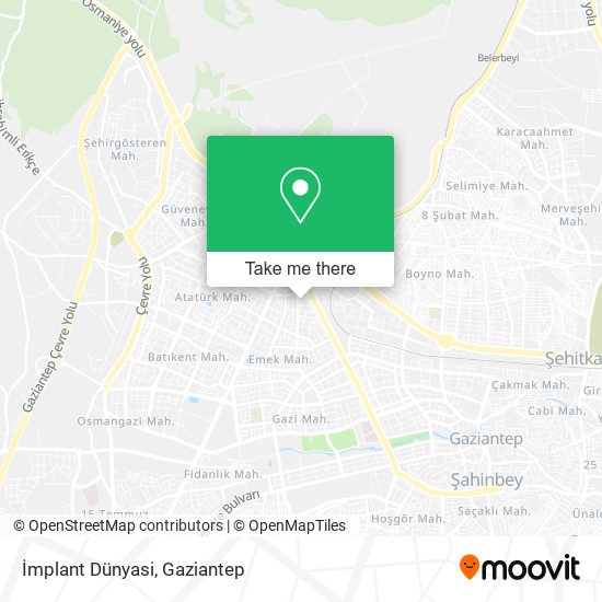 İmplant Dünyasi map