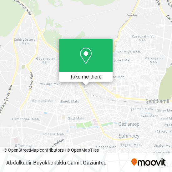Abdulkadir Büyükkonuklu Camii map