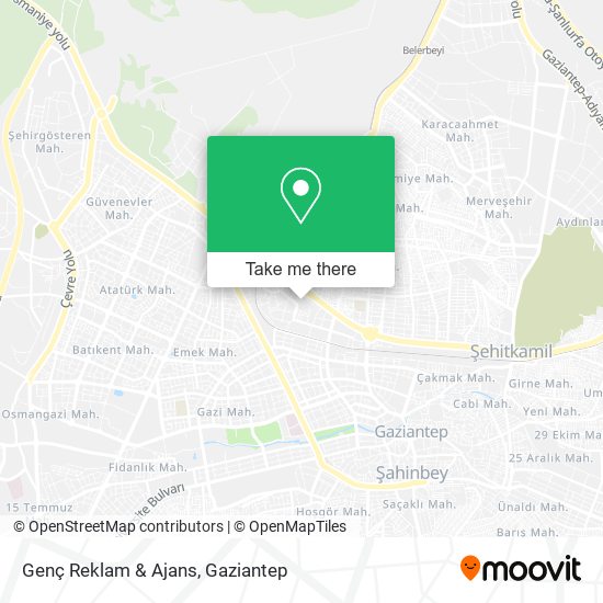 Genç Reklam & Ajans map