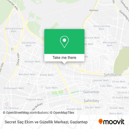 Secret Saç Ekim ve Güzellik Merkezi map