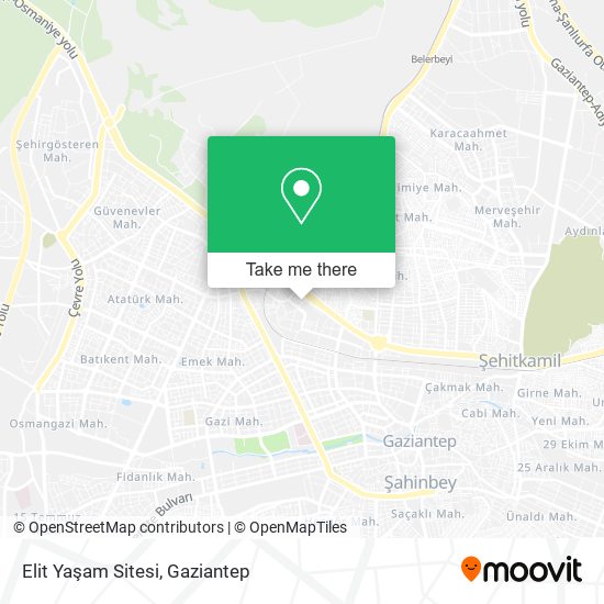 Elit Yaşam Sitesi map