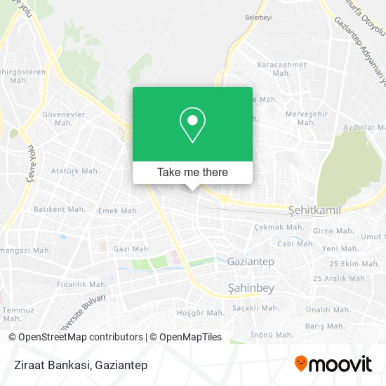 Ziraat Bankasi map