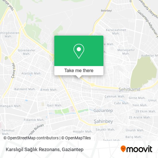 Karslıgil Sağlık Rezonans map