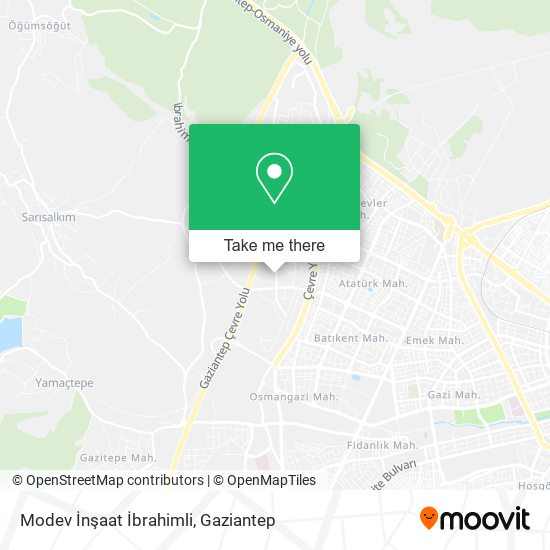 Modev İnşaat İbrahimli map