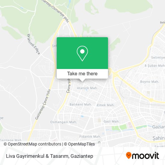 Liva Gayrimenkul & Tasarım map