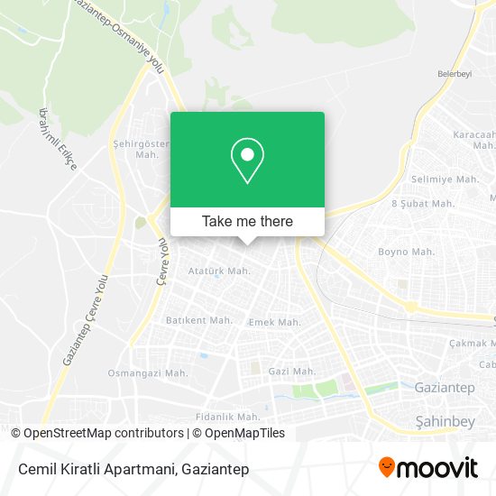 Cemil Kiratli Apartmani map