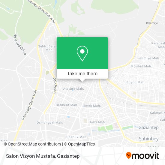 Salon Vizyon Mustafa map