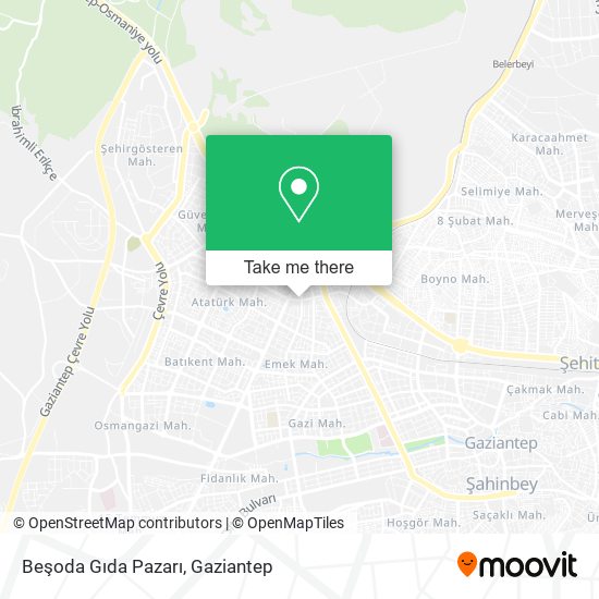 Beşoda Gıda Pazarı map