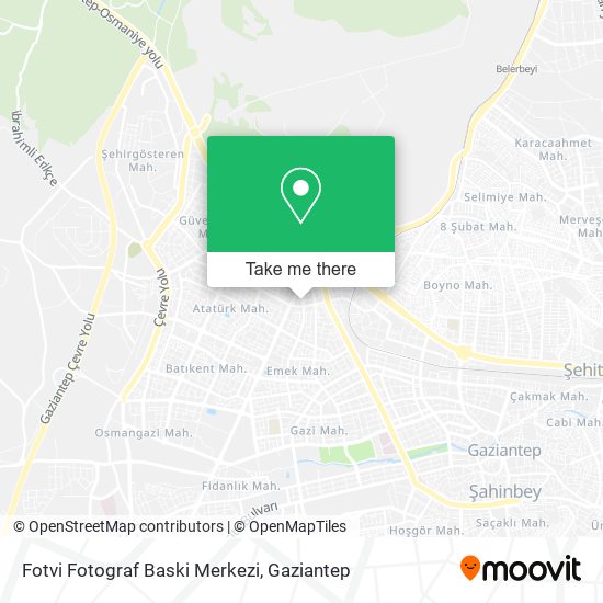 Fotvi Fotograf Baski Merkezi map