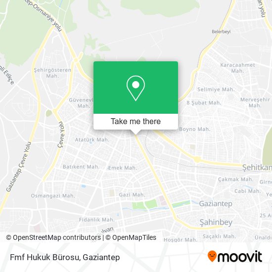 Fmf Hukuk Bürosu map
