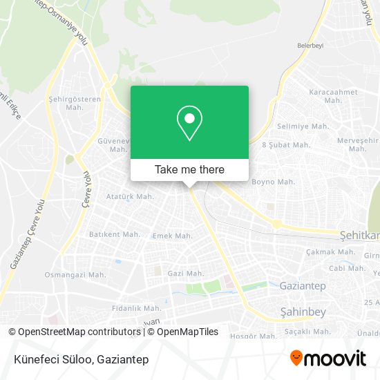 Künefeci Süloo map