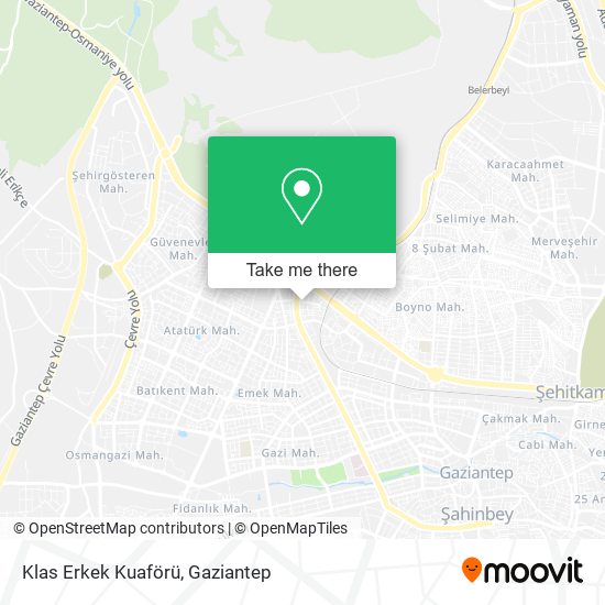 Klas Erkek Kuaförü map