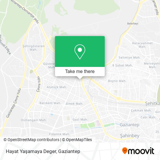 Hayat Yaşamaya Deger map