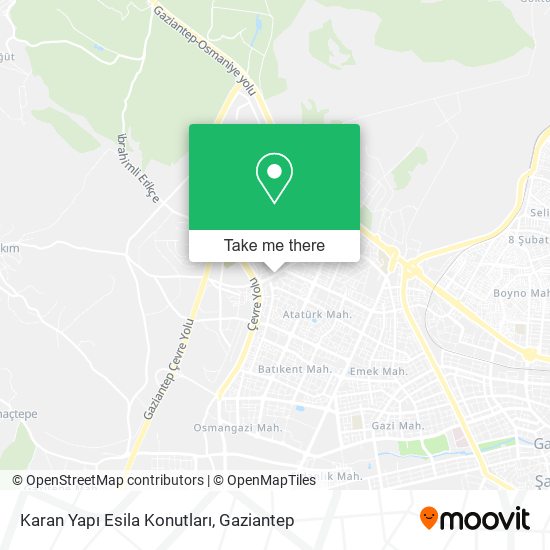 Karan Yapı Esila Konutları map