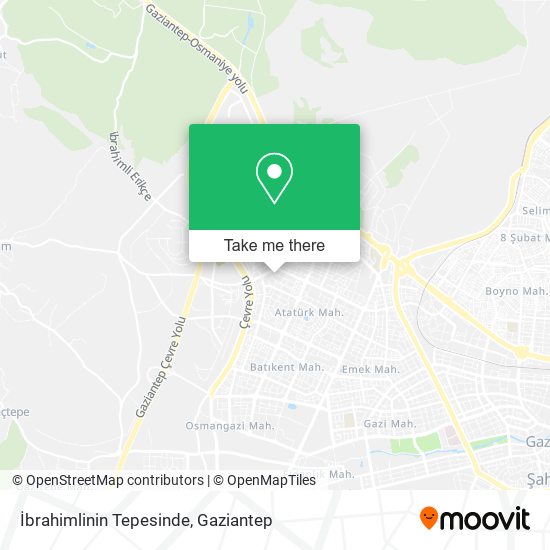 İbrahimlinin Tepesinde map