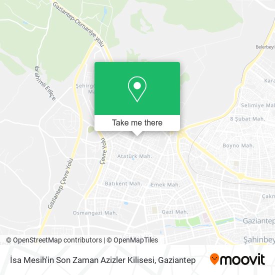 İsa Mesih'in Son Zaman Azizler Kilisesi map